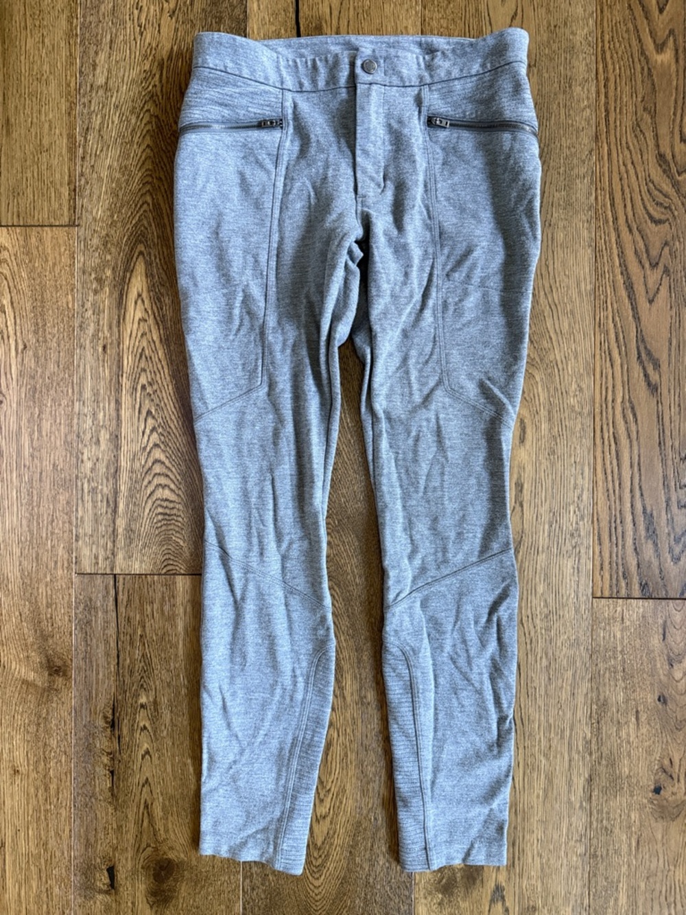 Athleta Light Gray Performance Leggings